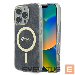 Muu telefoni lisavarustus Guess  Guess IML 4G MagSafe iPhone 16 Pro Case - Black 