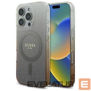 Muu telefoni lisavarustus Guess  Guess IML Glitter Gradient MagSafe iPhone 16 Pro Case - Brown 