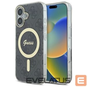 Muu telefoni lisavarustus Guess  Guess IML 4G MagSafe iPhone 16 Case - Black 