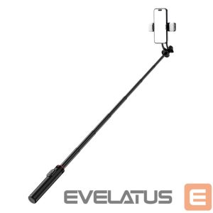 Kaameratarvik Hurtel  Selfie stick WC12YDS 1.3m aluminum alloy telescopic tripod with dual lamp and phone holder - black 