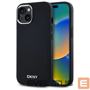 Muu telefoni lisavarustus DKNY  DKNY Plain Logo MagSafe iPhone 15 Case - Black 