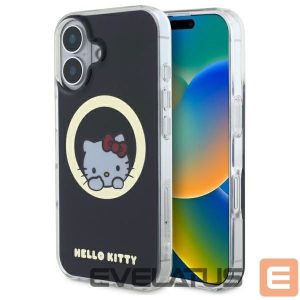 Muu telefoni lisavarustus Hello Kitty  Hello Kitty IML Sweet Kitty Magsafe iPhone 16 Case - Black 