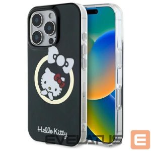 Muu telefoni lisavarustus Hello Kitty  Hello Kitty IML Fun bow Magsafe iPhone 16 Pro Max Case - Black 