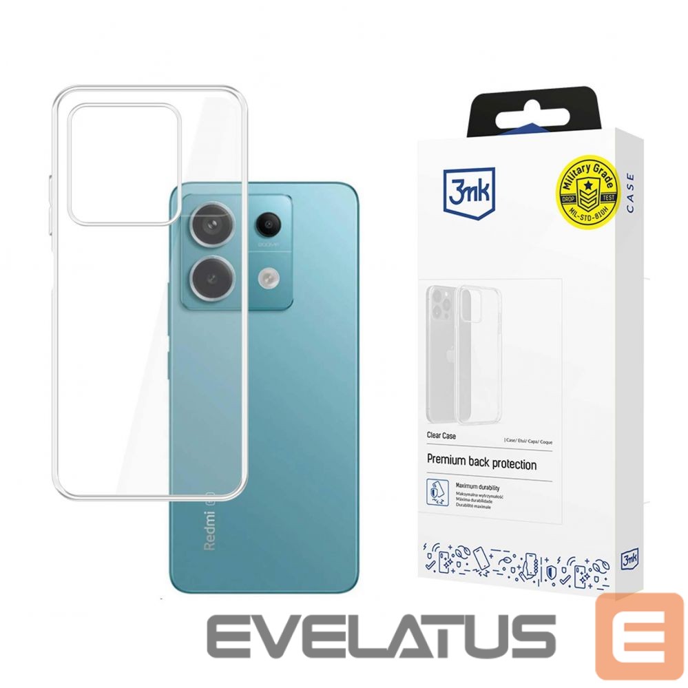 Muu telefoni lisavarustus 3MK Redmi Note 13 5G - 3mk Clear Case