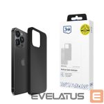 Muu telefoni lisavarustus 3MK  3mk Silicone Case for iPhone 16 Pro Max - Black 
