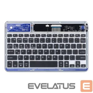 Tagakaaned Dux Ducis  Dux Ducis Keyboard (CK Series) Wireless for Laptop / Tablet / Phone - Transparent 