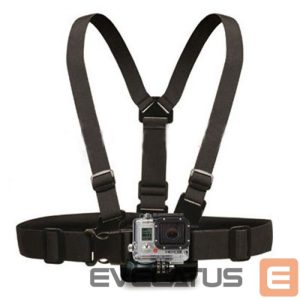 Kaameratarvik Hurtel  Chest Mount - Chest Harness for GoPro SJCAM Sports Cameras - Black 
