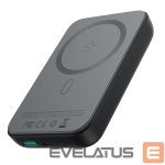 Väline aku Joyroom  Joyroom JR-W020 20W 10000mAh MagSafe Power Bank + USB-C - USB-C 0.25m Cable - Black 