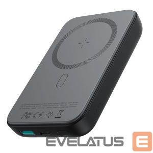 Väline aku Joyroom  Joyroom JR-W020 20W 10000mAh MagSafe Power Bank + USB-C - USB-C 0.25m Cable - Black 