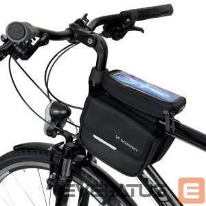 Jalgratta tarvik Wozinsky  Wozinsky bicycle frame bag, waterproof phone case, 1.5l, black (WBB26BK) 