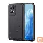 Tagakaaned Dux Ducis  Dux Ducis Fino case cover covered with nylon material Oppo Reno7 Pro 5G black 