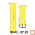 Rihm Hurtel  Silicone Strap APS for Apple Watch 38/40/41mm Strap Watch Bracelet - Yellow 