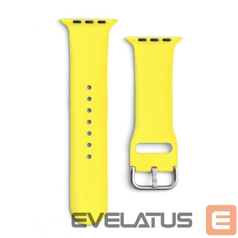 Rihm Hurtel Silicone Strap APS for Apple Watch 38/40/41mm Strap Watch Bracelet - Yellow
