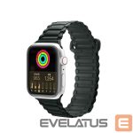 Rihm Dux Ducis  Dux Ducis Strap (Armor Version) strap Apple Watch Ultra, SE, 9, 8, 7, 6, 5, 4, 3, 2, 1 (49, 45, 44, 42 mm) silicone magnetic strap bracelet green 