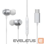 juhtmega kõlarid Joyroom  Joyroom JR-EC06 USB-C in-ear headphones - silver Silver
