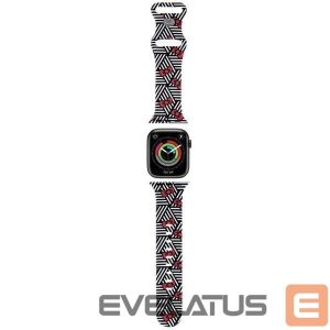 Rihm Hello Kitty  Hello Kitty Silicone Bows & Stripes Strap for Apple Watch 38/40/41mm - Black 