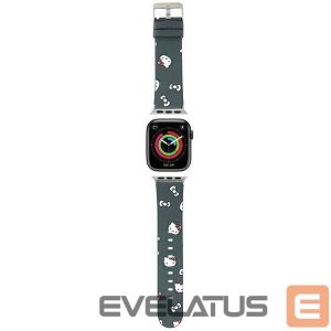 Rihm Hello Kitty  Hello Kitty Heads & Bows Pattern Strap for Apple Watch 38/40/41mm - Black 