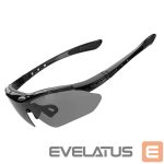 Jalgratta tarvik Rockbros  Rockbros 10143 photochromic UV400 cycling glasses - black 