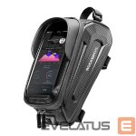 Jalgratta tarvik Rockbros  Rockbros B68-1 armored bicycle bag with phone pocket 1.7l - black 