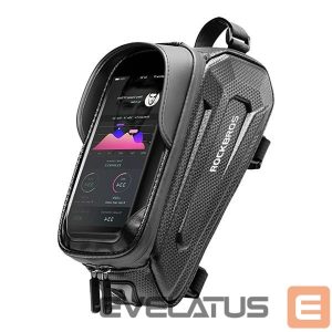 Jalgratta tarvik Rockbros  Rockbros B68-1 armored bicycle bag with phone pocket 1.7l - black 
