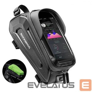 Jalgratta tarvik Rockbros  Rockbros B68 Bike Pannier for Frame, Armored, with Phone Pocket and Cover, 1.7L - Black 