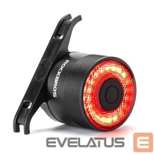 Jalgratta tarvik Rockbros  Rockbros Q3 Rear Bike Light with Smart Stop System - Black 