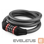 Jalgratta tarvik Rockbros  Rockbros RKS507-1BK bicycle lock with combination 1.8 m - black 