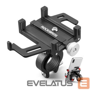 Jalgratta tarvik Rockbros  Rockbros 699-BK Aluminum Alloy Bike Phone Holder - Black 
