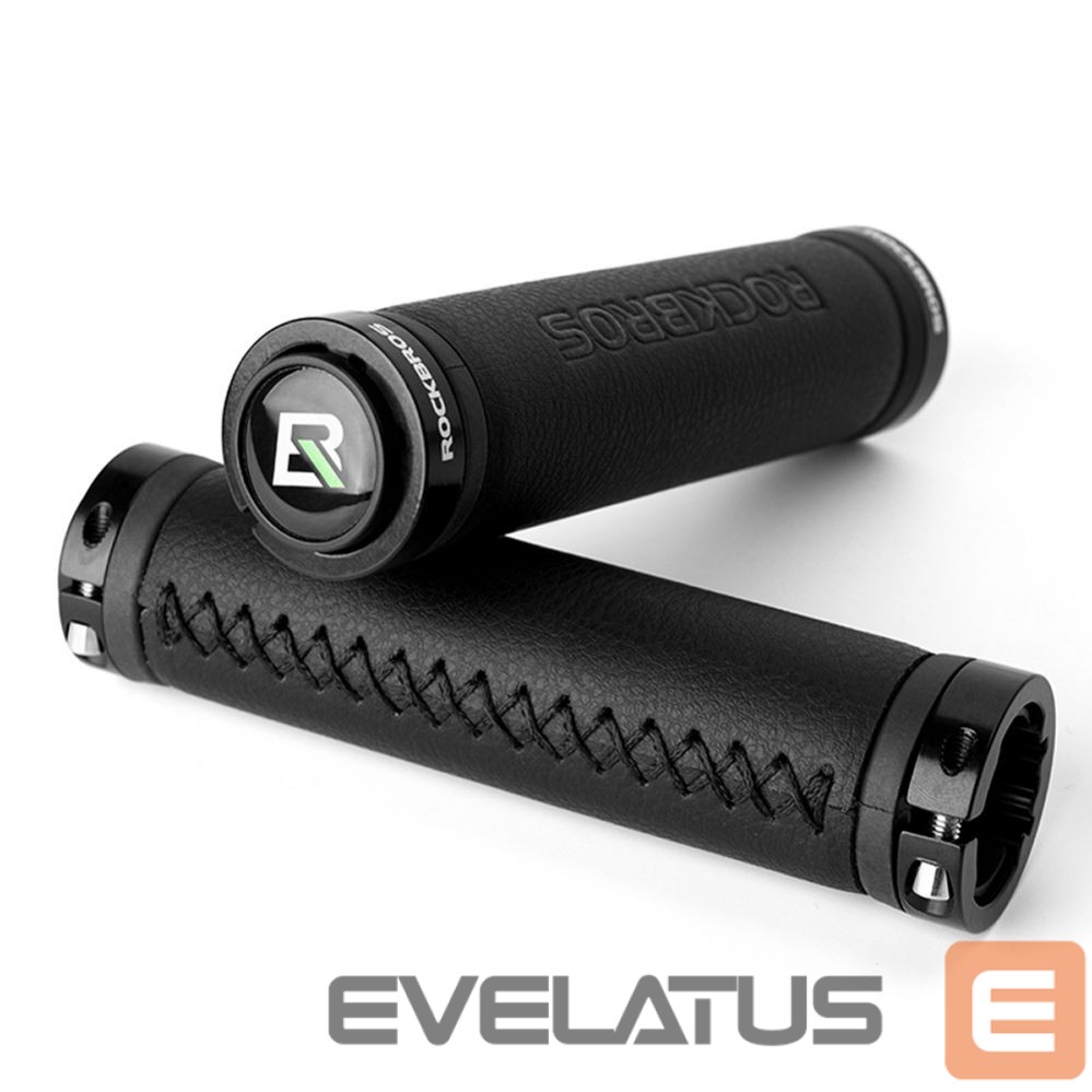Jalgratta tarvik Rockbros Rockbros 40210003001 microfiber bicycle handlebar grips - black