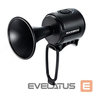 Jalgratta tarvik Rockbros  Rockbros 34210002001 electronic bicycle bell - black 