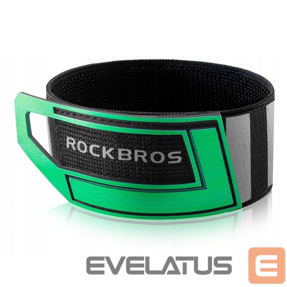 Jalgratta tarvik Rockbros Rockbros reflective tape 49210008001 - green