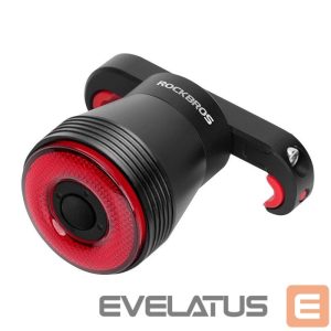 Jalgratta tarvik Rockbros  Rockbros Q5 Rear Bike Light with Intelligent Stop System - Black 