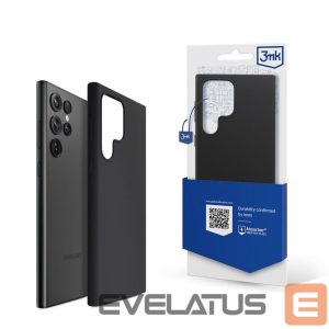 Muu telefoni lisavarustus 3MK  3mk Silicone Case for Samsung Galaxy S24 Ultra - black 