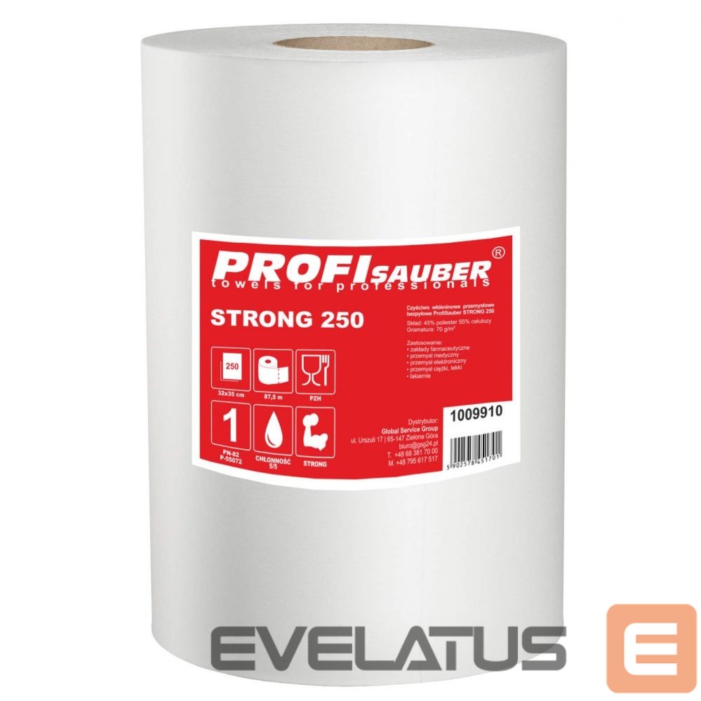 Autotarvikud Profi Sauber Durable industrial nonwoven cleaning cloth ProfiSauber STRONG 250