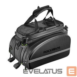 Jalgratta tarvik Rockbros  Rockbros A6-6 bicycle bag for trunk, 35 l, with fold-out pockets - black 