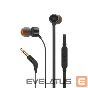 Kõrvaklapid JBL  JBL Tune 110 in-ear headphones with 3.5mm mini jack and remote control - black 