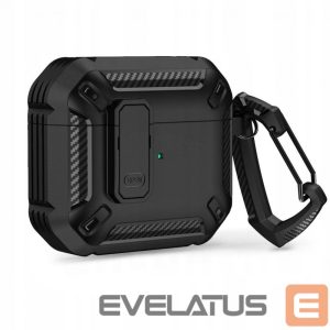 Nutikella- käevõrude tarvikud Tech-Protect  Tech-Protect X-Carbo Case for AirPods Pro 1 / 2 - Black 