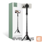 Kaameratarvik Tech-Protect  Tech-Protect L04S Bluetooth Selfie Stick with Tripod up to 95cm and 360 Head - Black 