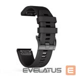 Rihm Tech-Protect  Tech-Protect Smooth Strap for Garmin Fenix 3 / 5X / 3HR / 5X Plus / 6X / 6X Pro / 7X - Black 