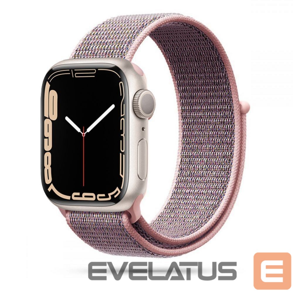 Rihm Tech-Protect Tech-Protect Nylon Strap for Apple Watch 4 / 5 / 6 / 7 / 8 / 9 / SE (38/40/41 mm) - Pink
