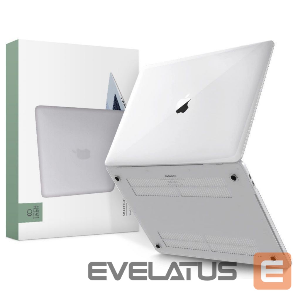 Muu arvutitarvik Tech-Protect Tech-Protect SmartShell Case for MacBook Pro 14" M1 / M2 / M3 2021-2023 - Transparent
