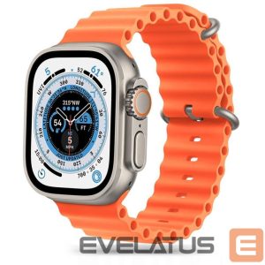 Rihm Tech-Protect  Tech-Protect IconBand Pro Strap for Apple Watch 4 / 5 / 6 / 7 / 8 / 9 / SE / Ultra 1 / 2 (42/44/45/49 mm) - Orange 