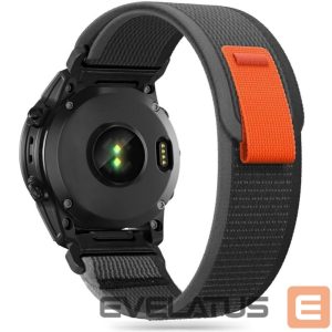 Rihm Tech-Protect  Tech-Protect Nylon Strap for Garmin Fenix 3 / 5X / 3HR / 5X Plus / 6X / 6X Pro / 7X - Black-Orange 