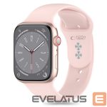 Rihm Tech-Protect  Tech-Protect Silicone Strap for Apple Watch 4 / 5 / 6 / 7 / 8 / 9 / SE (38 / 40 / 41 mm) - Pink 