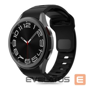 Rihm Tech-Protect  Tech-Protect Silicone Line Strap for Samsung Galaxy Watch 4 / 5 / 5 Pro / 6 / 7 / FE - Black 