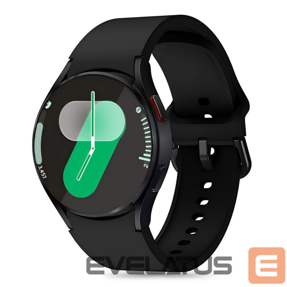 Rihm Tech-Protect Tech-Protect Silicone Strap for Samsung Galaxy Watch 4 / 5 / 5 Pro / 6 / 7 / FE - Black