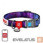 Kariloomade jaoks Waudog  Waudog "NASA21" nylon dog collar with QR code, size M, width 20 mm 