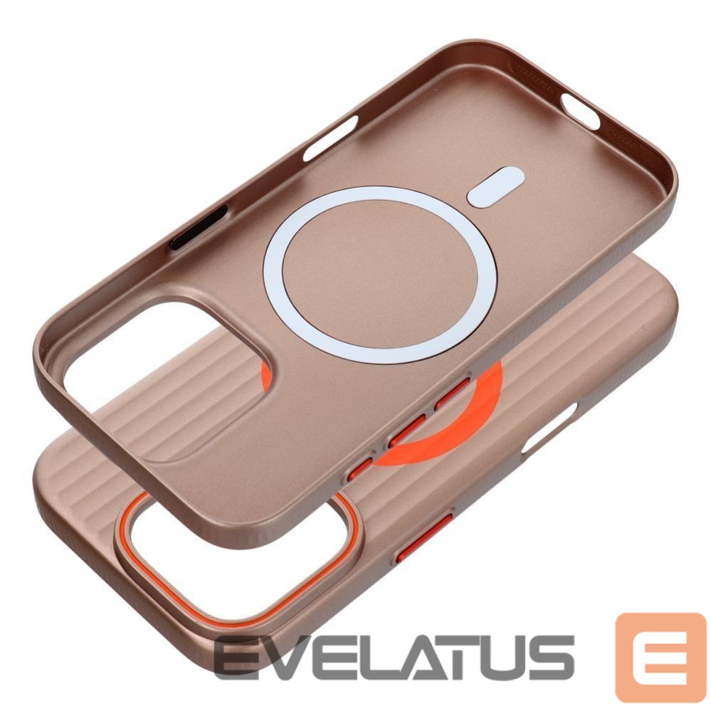 Tagakaaned OEM - Case for iPhone 15 PRO MAX Simply compatible with MagSafe titanium desert