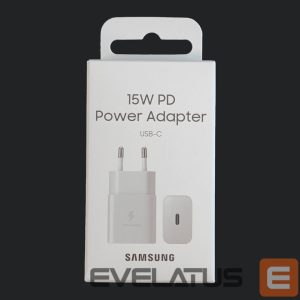 Adaptrid Samsung  Samsung EP-T1510NWEGEU 15W PD USB-C AFC Wall Charger - White 