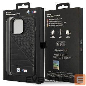 Tagakaaned BMW  BMW Bi Pattern Case for iPhone 14 Pro 6.1" - Black 